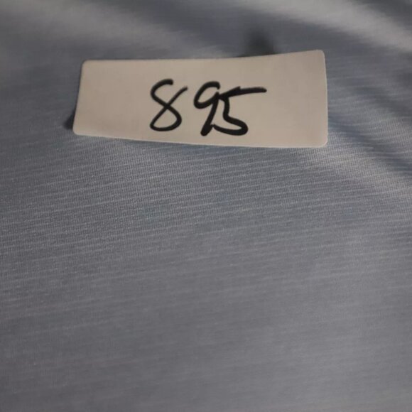 Footjoy Golf Polo Shirt Mens M Blue Casual Outdoor Light Wash Embroidery Cotton - Picture 10 of 10